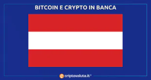 Bitcoin e crypto presso banca austriaca