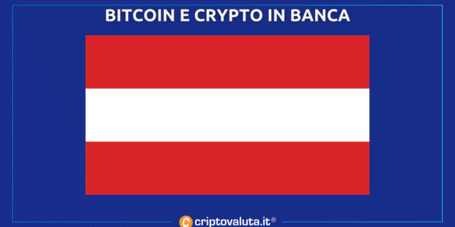 Bitcoin e crypto presso banca austriaca