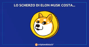 DOGECOIN SCHERZO TWITTER MUSK