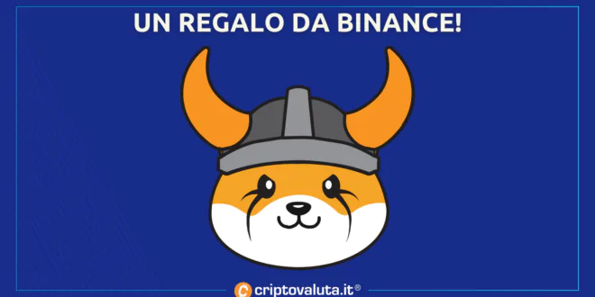 FLOKI REGALO DA BINANCE