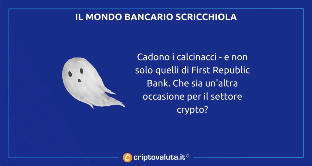 Il mondo bancario scricchiola