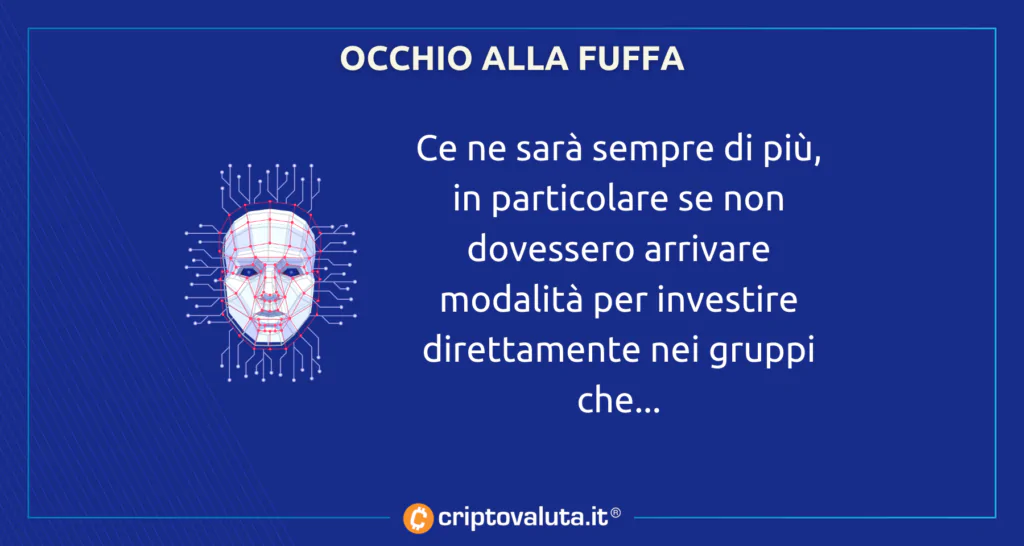 Intelligenza artificiale - occhio alla fuffa crypto