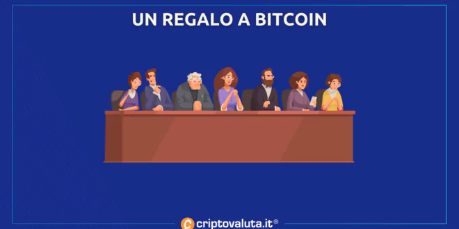 Regalo a Bitcoin SEC