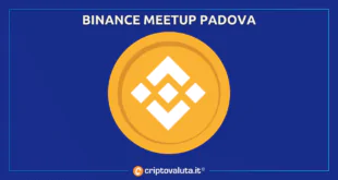 Binance meetup Padova