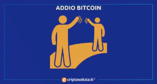 Bitcoin RCA addio