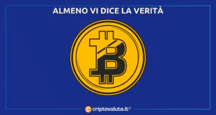 Bitcoin verità contro banche