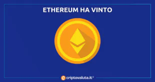 Ethereum ha vinto