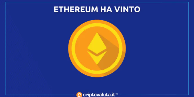 Ethereum ha vinto