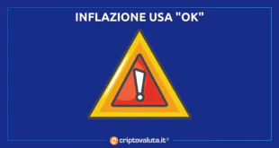 INFLAZIONE USA OK BITCOIN