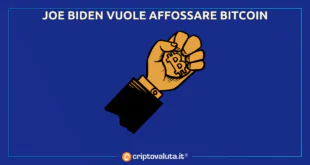 Biden affossare Bitcoin