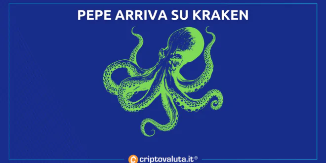 PEPE ARRIVA SU KRAKEN ANALISI