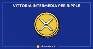 Vittoria intermedia Ripple XRP