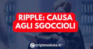 CAUSA AGLI SGOCCIOLI PER RIPPLE