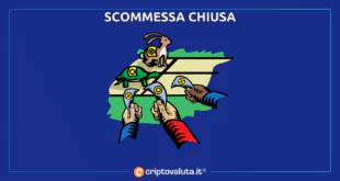 Scommessa chiusa per Bitcoin a 1 milione