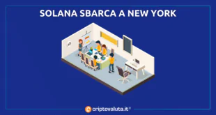 Solana sbarca NYC