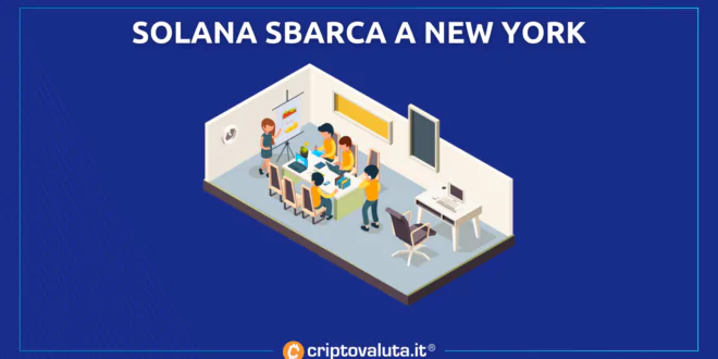 Solana sbarca NYC