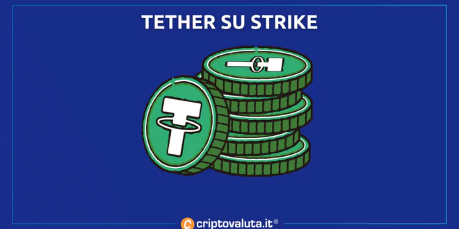 Tether su Strike