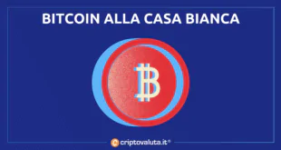 BITCOIN ALLA CASA BIANCA