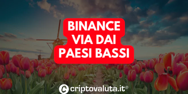 BINAnCE VIA PAESI BASSI