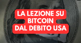 LEZIONE BITCOIN DEBITO USA