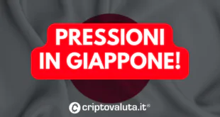 GIAPPONE CRYPTO PRESSIONI