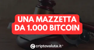 mazzetta 1000 bitcoin