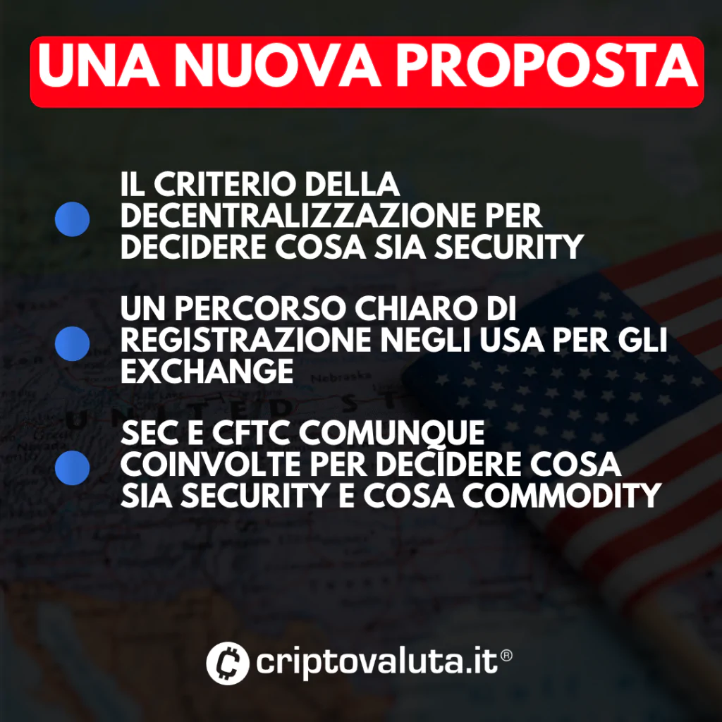 USA - la nuova proposta