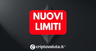 NUOVI LIMITI ETHEREUM