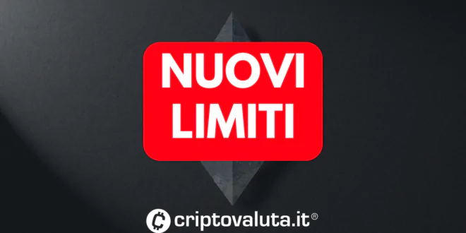 NUOVI LIMITI ETHEREUM