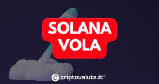 SOLANA VOLA +10%