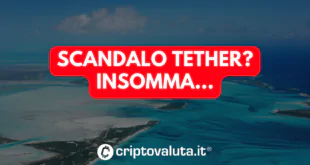 SCANDALO TETHER