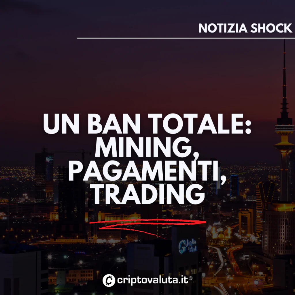 Ban totale crypto Bitcoin - analisi