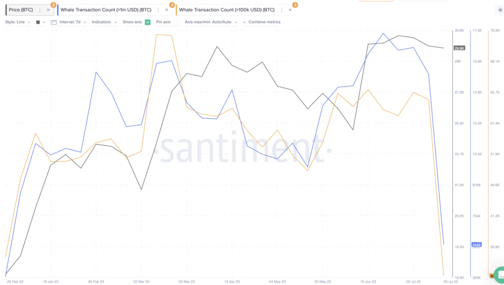 Bitcoin - whlale transaction