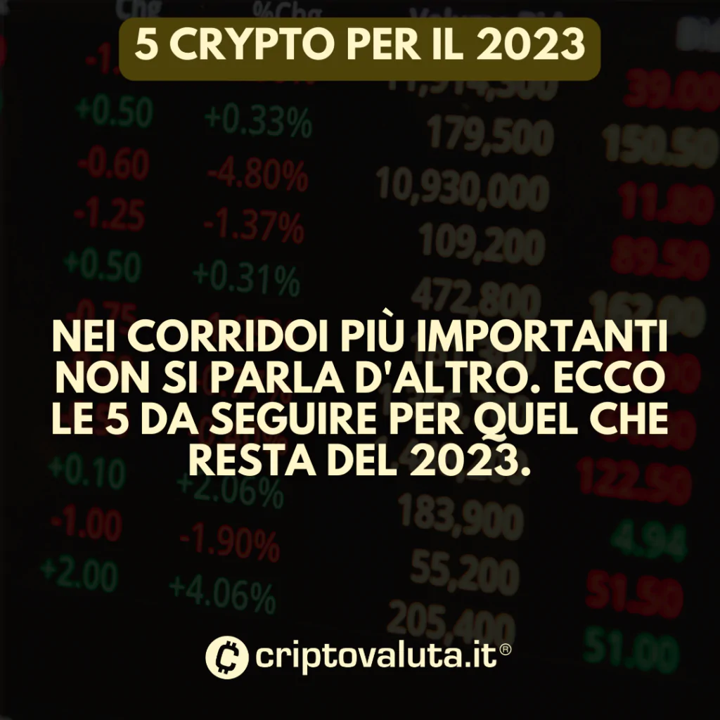 5 crypto da seguire