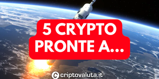 5 crypto pronte a volare