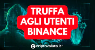 TRUFFA UTENTI BINANCE