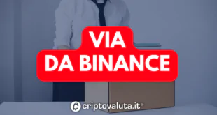 VIA DA BINANCE - ANALISI