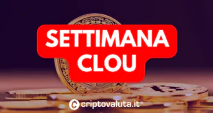 SETTIMANA CLOU BITCOIN