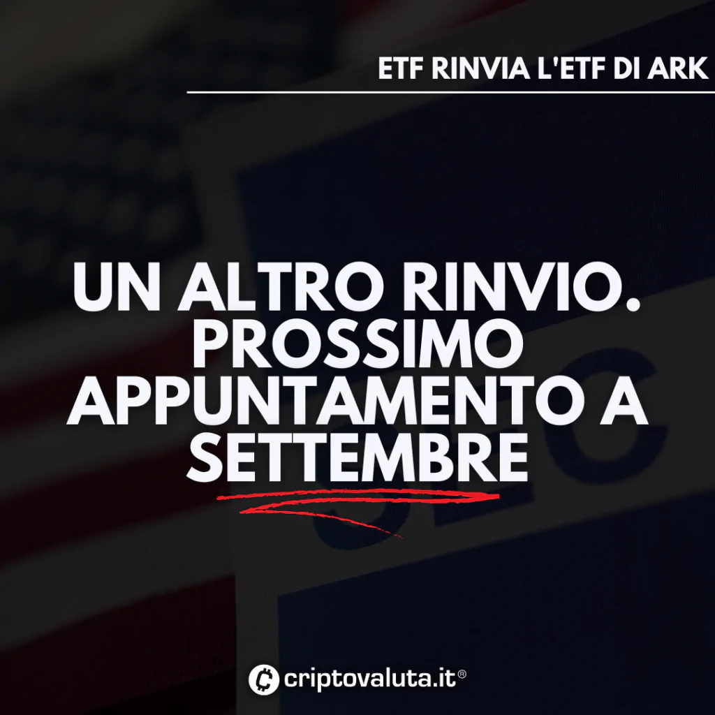 Appuntamento analisi ETF Bitcoin Spot