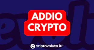 Addio crypto Revolut