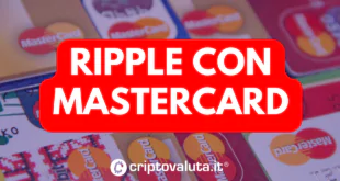 RIPPLE CON MASTERCARD