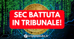 SEC PERDE IN TRIBUNALE