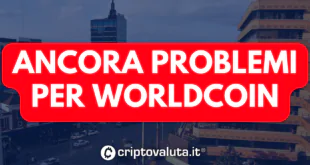 PROBLEMI WORLDCOIN