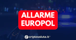 ALLARME EUROPOL CRYPTO