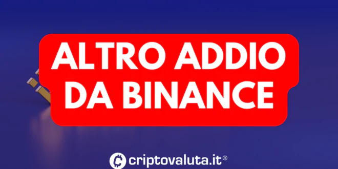 BINANCE ADDIO