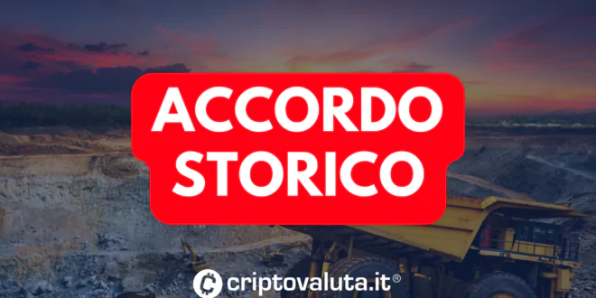 ACCORDO STORICO BITMAIN