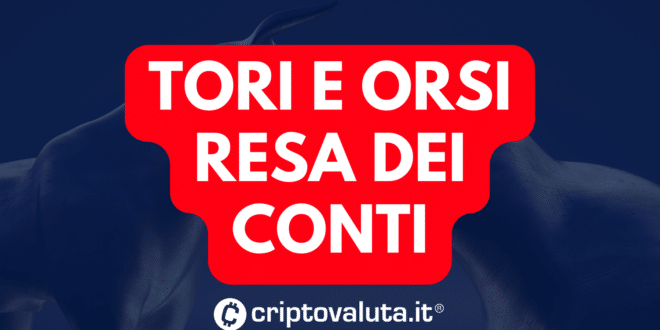 BITCOIN TORI ORSI RESA CONTI