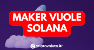 Maker guarda a solana