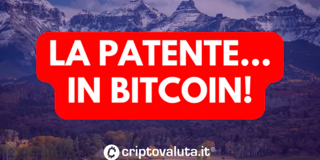 PATENTE IN BITCOIN