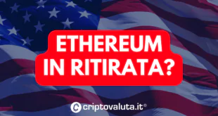 Ethereum in ritirata